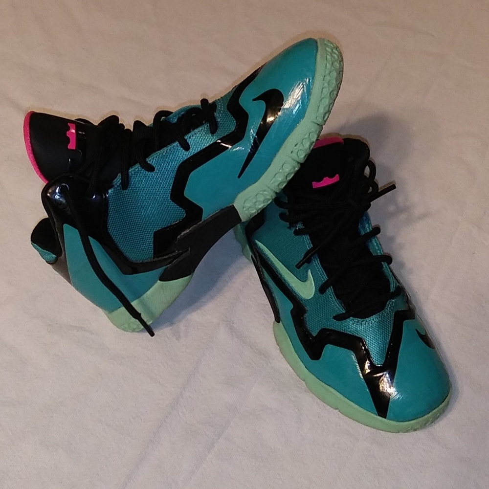 *Nike**Lebrons 11s**South Beach*Grade School